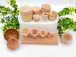 flower pot nesting containers