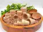 Wooden Bowls, Containers, and Flower Pot Nesting Set - Image 4