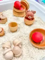 Wooden Sensory Bin Tool Set - Image 4