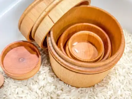 Wooden Sensory Bin Tool Set - Image 9