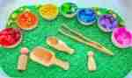 Rainbow Bowl St. Patrick's Day Sensory Bin - Image 2