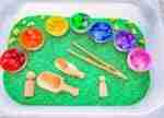 Rainbow Bowl St. Patrick's Day Sensory Bin - Image 3