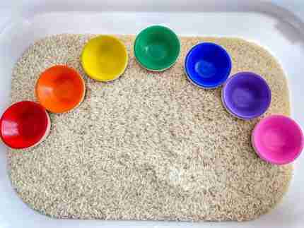 Rainbow Bowl St. Patrick's Day Sensory Bin - Image 6