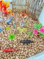 Dinosaur Sensory Bin - Image 6
