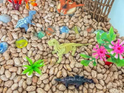 Dinosaur Sensory Bin - Image 6
