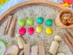 Apple Pie Sensory Bin - Image 3