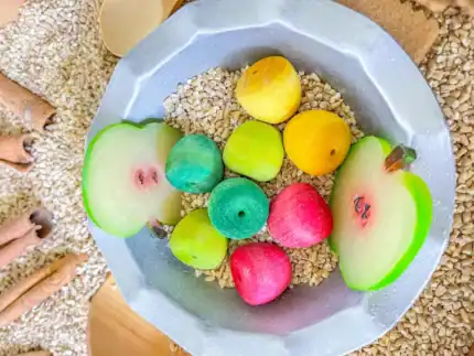 Apple Pie Sensory Bin - Image 6
