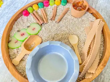 Apple Pie Sensory Bin - Image 5