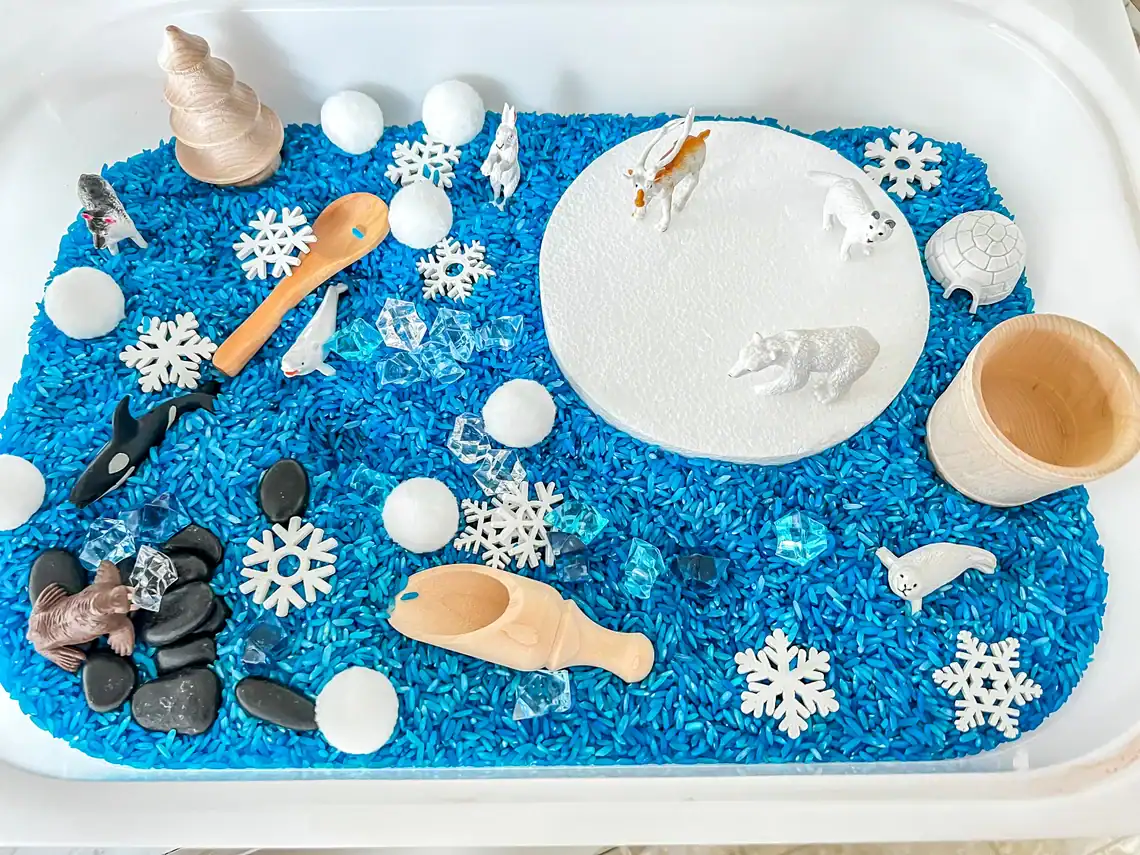 il_1140xN.4476712620_muoc Deluxe Arctic Animal Sensory Bin - Image 1