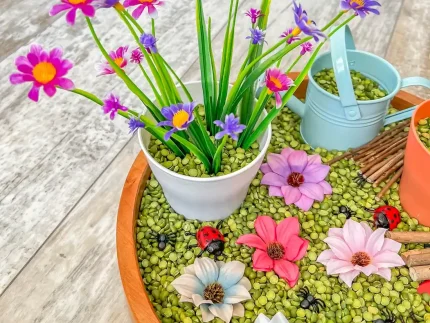 Gardening Sensory Bin - Image 9