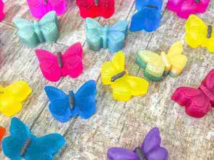 Butterfly Loose Parts - Resin Butterflies - Image 3