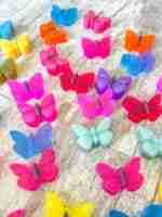 Butterfly Loose Parts - Resin Butterflies - Image 6
