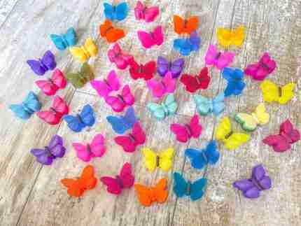 Butterfly Loose Parts - Resin Butterflies - Image 7