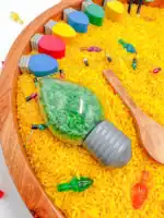 Christmas Lights Sensory Bin - Image 7