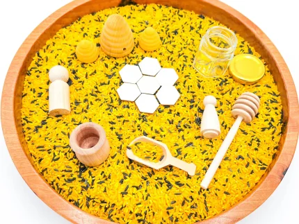 Bumble Bee Sensory Bin - Image 6