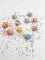 10 Pastel Wooden Acorns - Image 2