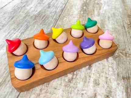 Rainbow Rice Starter Sensory Bin Set - Image 9