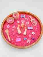 Barbie Sensory Bin - Image 2