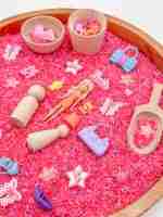 Barbie Sensory Bin - Image 3