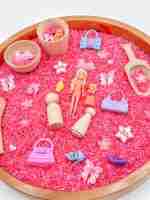 Barbie Sensory Bin - Image 4