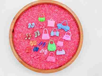 Barbie Sensory Bin - Image 7