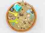 Beach Sensory Bin With Sand Playdough - Image 4