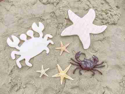 Beach Sensory Bin With Sand Playdough - Image 6