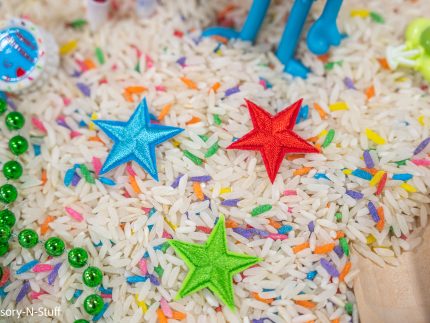 Bold Happy Birthday Sensory Bin - Image 7
