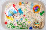 Bold Happy Birthday Sensory Bin