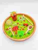 Cherry Limeade Sensory Bin - Image 2