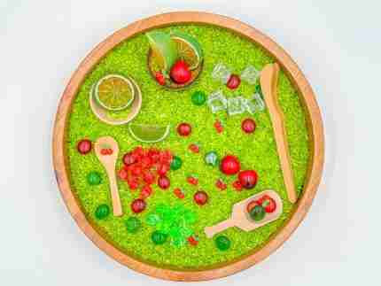 Cherry Limeade Sensory Bin - Image 3