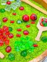 Cherry Limeade Sensory Bin - Image 4