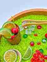 Cherry Limeade Sensory Bin - Image 6