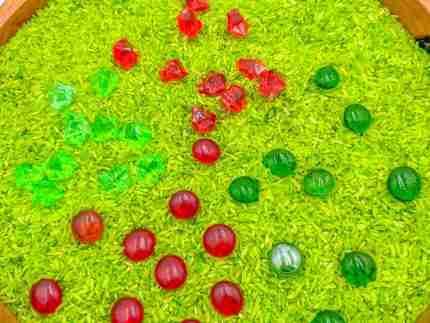Cherry Limeade Sensory Bin - Image 10