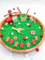 Christmas Gingerbread Sensory Bin-3