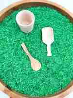 Christmas Gingerbread Sensory Bin-3