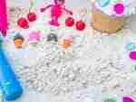 Ice Cream Sensory Bin (Cloud Dough) - Image 9