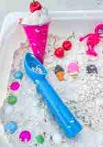 Ice Cream Sensory Bin (Cloud Dough) - Image 8