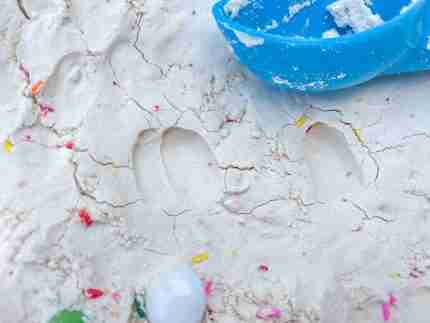 Ice Cream Sensory Bin (Cloud Dough) - Image 5