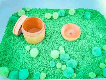 Digging For Lucky Coins - St. Patrick's Day Sensory Bin - Image 7