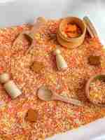 Fall Maple Leaf Sensory Bin - Image 2
