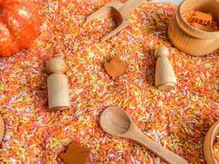 Fall Maple Leaf Sensory Bin - Image 5
