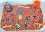 Halloween Bear Sensory Bin