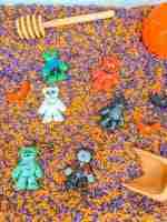 Halloween Bear Sensory Bin - Image 2