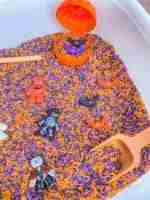 Halloween Bear Sensory Bin - Image 5