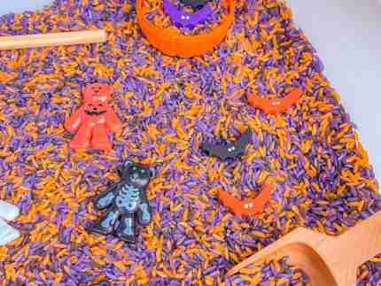 Halloween Bear Sensory Bin - Image 5