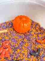 Halloween Bear Sensory Bin - Image 6