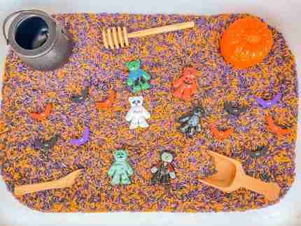 Halloween Bear Sensory Bin - Image 7