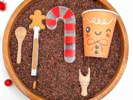 Hot Cocoa Sensory Bin - Image 9