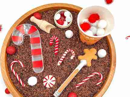 Hot Cocoa Sensory Bin - Image 4